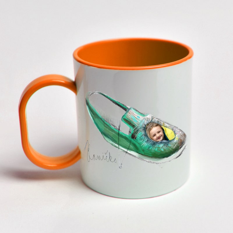 Hrnek plastový do školky