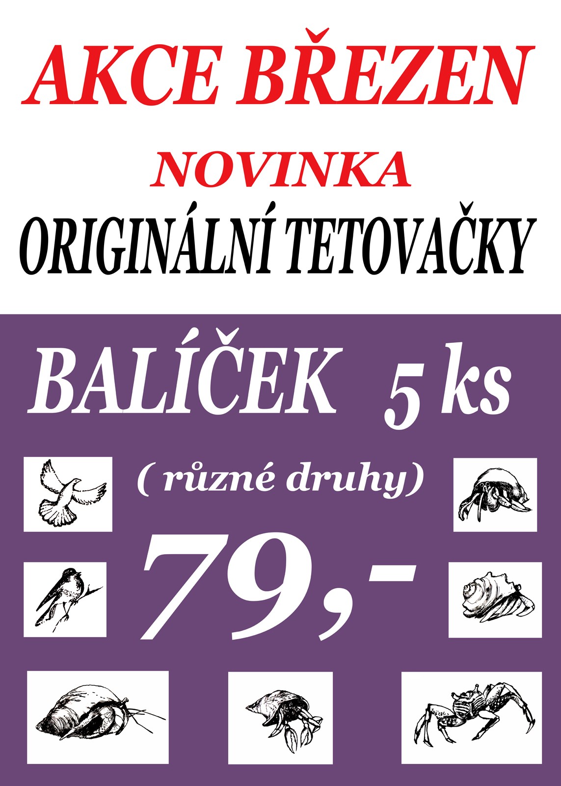 ORIGINÁLNÍ TETOVAČKY
