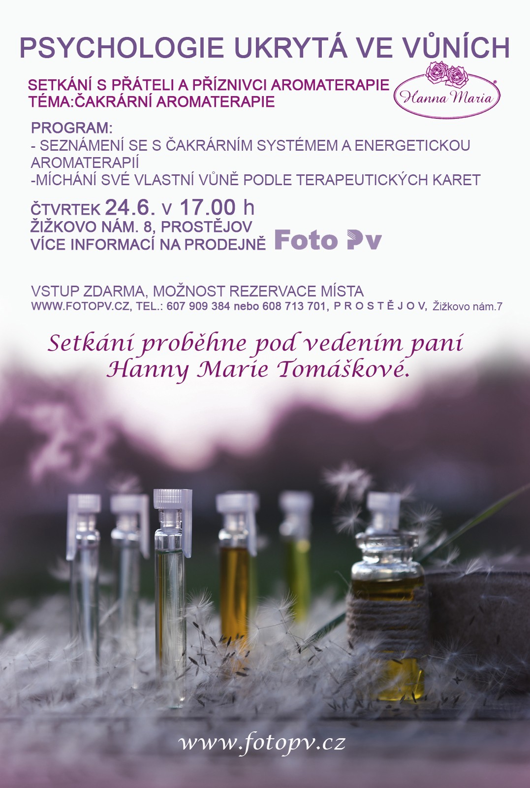 PSYCHOLOGIE UKRYTÁ VE VŮNÍCH
